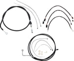 Magnum Shielding XR Handlebar Cable Install Kit For Harley Davidson FLH 1868 2021 38 - 43cm (15" - 17") - Black