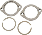 Drag Specialties Exhaust Flange Kit For Harley Davidson FLD 1690 2013 - Polished