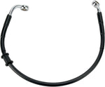 Drag Specialties Stainless Steel Brake Hose Kit For Harley Davidson FLD 1690 2012-2013 Rear - Black