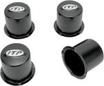 ITP Replacement Delta Wheel Centre Caps For Suzuki LT-A 450 X 4X4 2007-2009 - Black