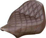 Saddlemen Renegade Lattice Stitch Solo Seat For Harley Davidson FXSB 1690 2013 - Brown