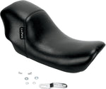LE Pera Bare Bones Solo Seat For Harley Davidson FLD 1690 2012-2013 Plain - Black