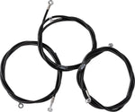 LA Choppers Brake Line Kit For Harley Davidson FLHRXS 1868 ABS 2024 08-10 FL 24+ Black