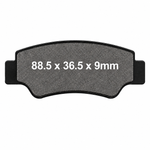 EBC R Series Heavy Duty Sintered Brake Pads For Segway Fugleman 1000 4x4 UF 2021 Fits Rear