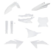 Acerbis Full Plastics Kit For KTM SX 125 250 300 & SXF 250 350 450 2023-2024 - White