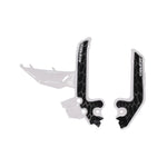 Acerbis X-Grip Frame Guards For KTM SX85 & Gas Gas MC85 2025 - White Black