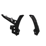 Acerbis X-Grip Frame Guards For Gas Gas EC 250 300 & EC 250 350 450 500 F 2024-2025 - Black