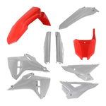 Acerbis Full Plastics Kit For Honda CRF250R & CRF450R 2025 - Red Grey