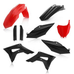 Acerbis Full Plastics Kit For Honda CRF250R 2018, CRF450R 2017-2018 Red/Black