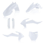 Acerbis Full Plastics Kit For KTM SX65 2019-2023, Gas Gas MC65 2021-2023 - White 2