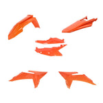 Acerbis Standard Plastics Kit For KTM SX 125 150 250 & SXF 250 350 450 2025 - Orange