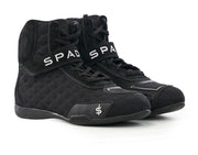 Spada Circuit Race Motorcycle Ankle Boots - Stealth Black
