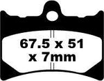 EBC FA-HH Series Sintered Brake Pads For Aprilia AF1 125 1988-1991 Front