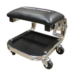 BikeTek Jumbo Workshop Creeper Seat Chrome