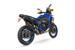 Scorpion Serket Parallel Slip-On Black Ceramic For Yamaha Tenere 700 World Raid 2022-2025