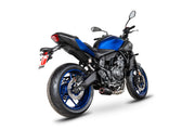 Scorpion Red Power Full System Black Ceramic For Yamaha MT-07 Euro 5+ 2024-2025