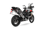 Scorpion Serket Parallel Slip-On Black Ceramic For Triumph Tiger 900 2024-2025