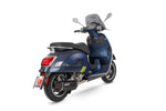 Scorpion Serket Parallel Slip-On Black Ceramic For Vespa GTS 300 & GTV 300 2020-2024
