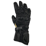 Bike It Ultimate Track Gloves UTG Sports Leather Motorcycle Glove