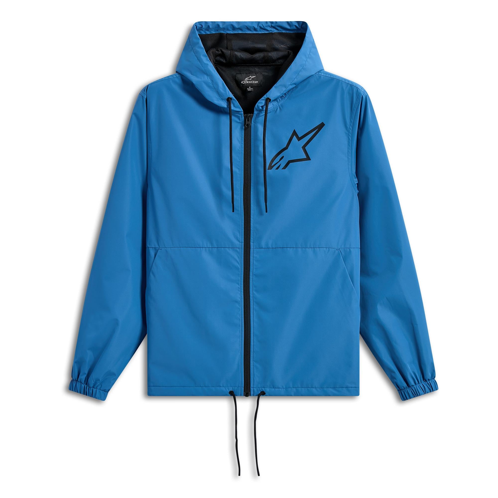 Alpinestars Speeder Chromium Windbreaker Jacket Blue Black
