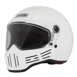 Simpson M30 Solid Motorcycle Helmet White