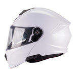MT Genesis R SV Pure A0 Motorcycle Helmet Gloss White