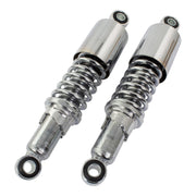 Bike It 270mm Eye To Eye Chrome Twin Shock Absorbers