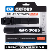 Oxford Atlas B-Clip 26mm x0.8M Black(Pair)