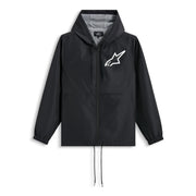 Alpinestars Speeder Chromium Windbreaker Jacket Black White