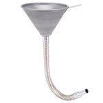 Bike It Metal Oil Funnel with Flexible Pipe