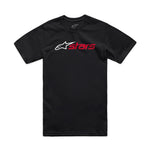 56466 - Alpinestars Blaze 2.0 CSF T-Shirt - Black/White/Red 2XL