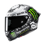 HJC RPHA 1 V2 Carbon Snow Diablo MC10SF Motorcycle Helmet