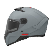 MT Thunder 4 A12 Matt Motorcycle Helmet Grey