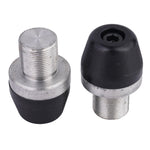 BikeTek Bar End Sliders For Kawasaki ZX10R 2004-2005 Black