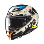 HJC F71 Faco MC28 Blue Purple White Motorcycle Helmet