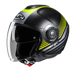 HJC I40N Dova MC3HSF Yellow Motorcycle Helmet