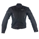 Bike It Insignia Textile Ladies Waterproof Motorcycle Jacket Black