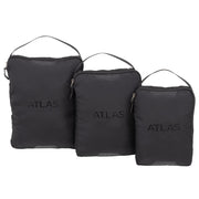 Oxford Atlas Packing Cubes 3 -Pack Black