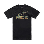 57575 - Alpinestars Ride 4.0 Camo CSF T-Shirt - Black L