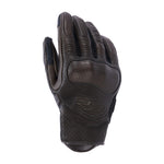 Alpinestars Mustang V3 Leather Gloves Dark Brown Black