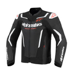 Alpinestars GP Force V2 Leather Jacket Airflow Black White