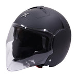 Axor Striker Open Face Helmet - Matt Black
