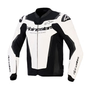 Alpinestars GP Force V2 Leather Jacket White Black