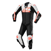 Alpinestars Missile V2 Ward 1 Pc Leather Suit Black/W/R/Fluo