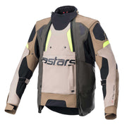 Alpinestars Halo DS Jacket Dark Khaki Sand Yell Fluo