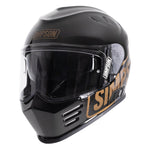 Simpson Venom Logo ST Motorcycle Helmet Black