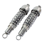 Bike It 305mm Eye To Eye Chrome Twin Shock Absorbers