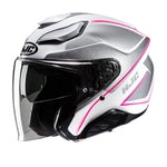 HJC F31 Ludi MC8 Pink Motorcycle Helmet