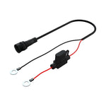 Oxford Hot Seat DC Cable with battery ring leads