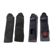 Alpinestars S-R10 Chin Strap Covers Black